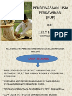 Pendewasaan Usia Perkawinan (PUP) : Lely Hermini