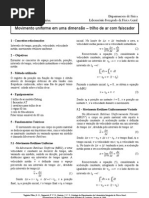 Trilho de Ar Com Faiscador