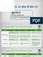 FINSC - KIẾN THỨC CƠ BẢN VỀ ĐẦU TƯ