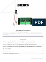 10 Amp Hall Sensor Motor Drivers: Specifications Subject To Change Without Notice