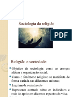 Sociologia Da Religião
