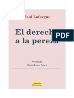 El Derecho a La Pereza