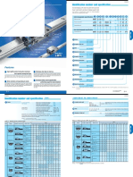 Lube Linear Way MH - Lube Linear: Identifi Cation Number and Specifi Cation