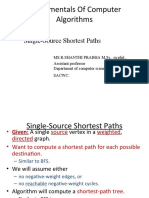 Fundamentals of Computer Algorithms: Single-Source Shortest Paths