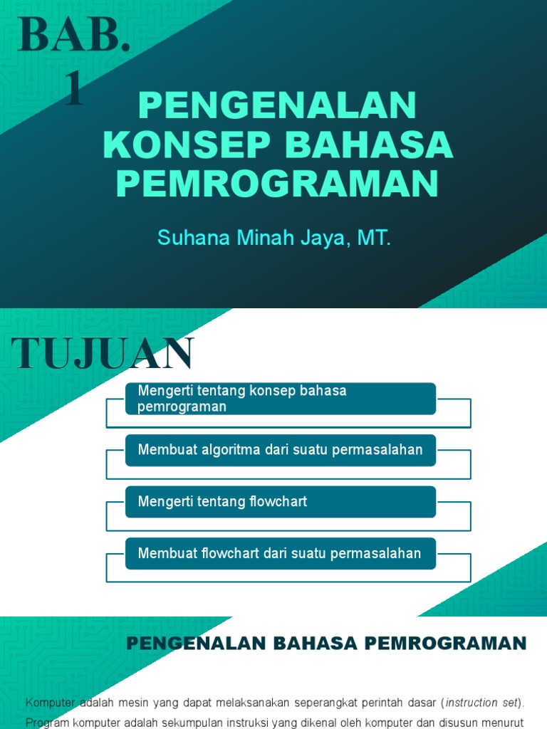 Pengenalan Bahasa Pemrograman Dasar | PDF