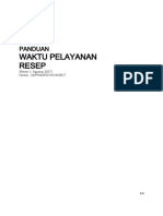 PANDUAN WAKTU PELAYANAN RESEP2