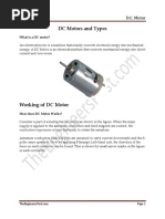 DC Motors and Types