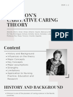 Eriksson'S Caritative Caring Theory