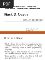 Stack and Queue