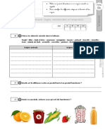 cm1 Evaluation Vivant Origine Aliments