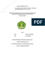 KDP Kelompok 9 - P17212215033 - Wahyu Artyningsih (Resume Keperawatan Ganguan Nutrisi)