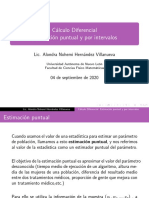 1.2 Estimación Puntual