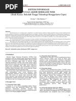 Sistem Informasi Tugas Akhir Berbasis Web (Studi Kasus: Sekolah Tinggi Teknologi Ronggolawe Cepu)