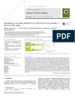 Borophene As An Anode Material For CA MG Na or Li Ion Storage A Firstprinciple StudyJournal of Power Sources