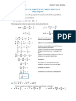 TP #6 - 5to 2021 - ECUACIONES CON NÚMEROS DECIMALES Y PERDIÓDICOS