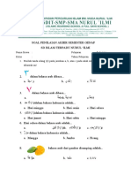 Fix Soal Akhir Bahasa Arab