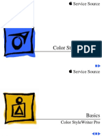 Apple Color StyleWriter Pro Service Source
