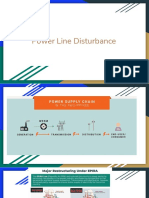 Power Line Disturbance