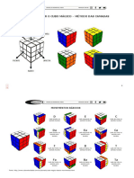 Como resolver o cubo mágico usando o método das camadas