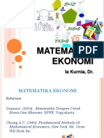 Matematika Ekonomi