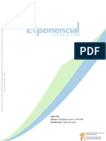 Estatística p/ ICMS-MA - Correlação e Regressão Linear simples