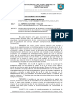 Informe 009 Informe Sobre Los Resultados de La Consulta A La Comunidad Educativa