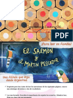 Comprensión Lectora El Salmón y Martín Pescador