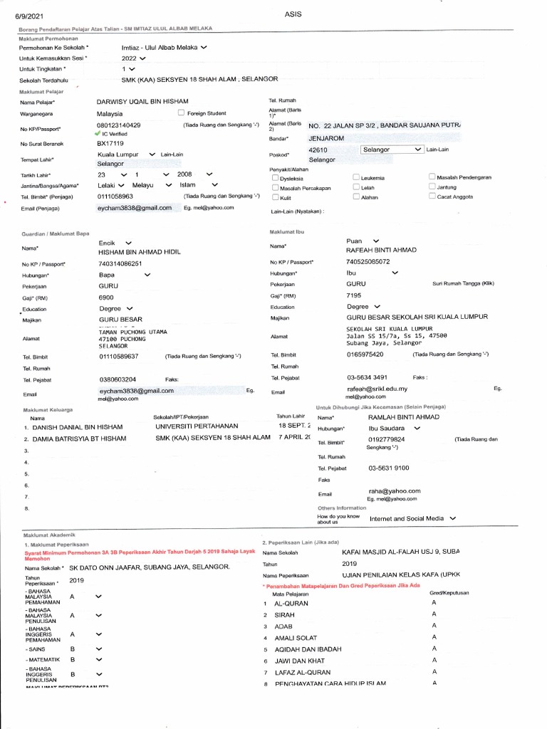 Borang 1 Pdf