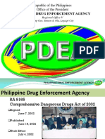 Philippine Drug Enforcement Agency: Republic of The Philippines Office of The President