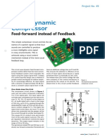 Small Dynamic Compressor: Feed-Forward Instead of Feedback