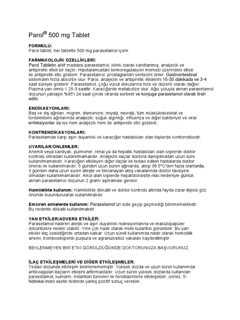 Parol500mgta File 6088 20133745253 Pdf