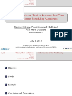 Simso: A Simulation Tool To Evaluate Real-Time Multiprocessor Scheduling Algorithms