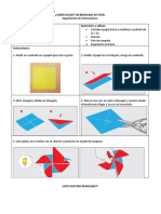 Instrucciones para Hacer Remolino de Papel