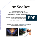 Applications of Biotransformations and Biocatalysis To Complexity