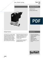 3/2-Way Solenoid Valve, Direct-Acting: Type 743