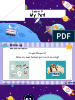 My Pet!: Lesson 9