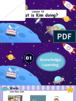 What Is Kim Doing?: Lesson 16