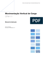 CFW 11 Manual de Aplicacao para Movimentacao Vertical de Carga R01 P 10000846249