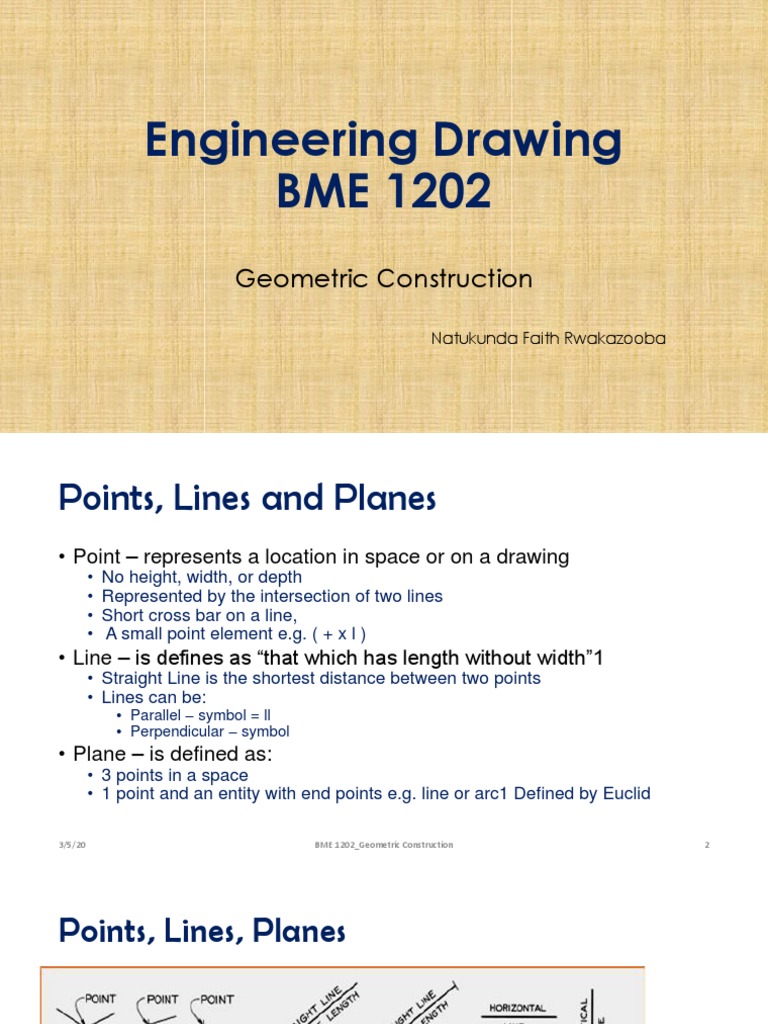 Geometric Construction Techniques in Engineering | PDF | Circle | Triangle