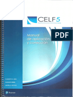 Celf 5 Manual de Aplicación y Corrección