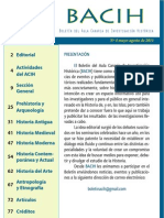 Boletín del Aula Canaria de Investigación Histórica nº 4 (BACIH 4) 2011