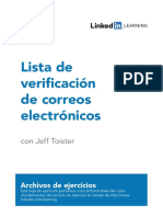 Lista de Verificación de Correos Electrónicos