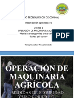 Maquinaria Agricola. Operación y Seguridad