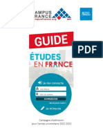 Guide • Etudes en France (2022-2023)