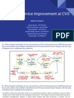 Pharmacy Service Improvement at CVS: Section-A, Group-09