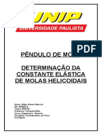 PÊNDULO DE MOLA - CAPA