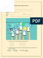 Formulario Sobre Redes Sociales