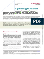 COVID de La Epidemiologia Al Tratamiento