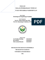 Strategi DLM Pembahasan Temuan Penelitian & Kesimpulan