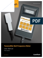 Tensionrite Belt Frequency Meter: User Manual